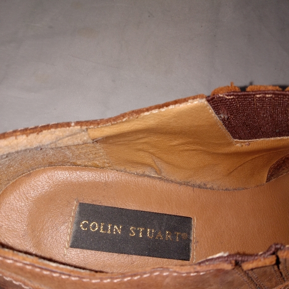 Colin Stuart Leather Booties 9B - Picture 2 of 10